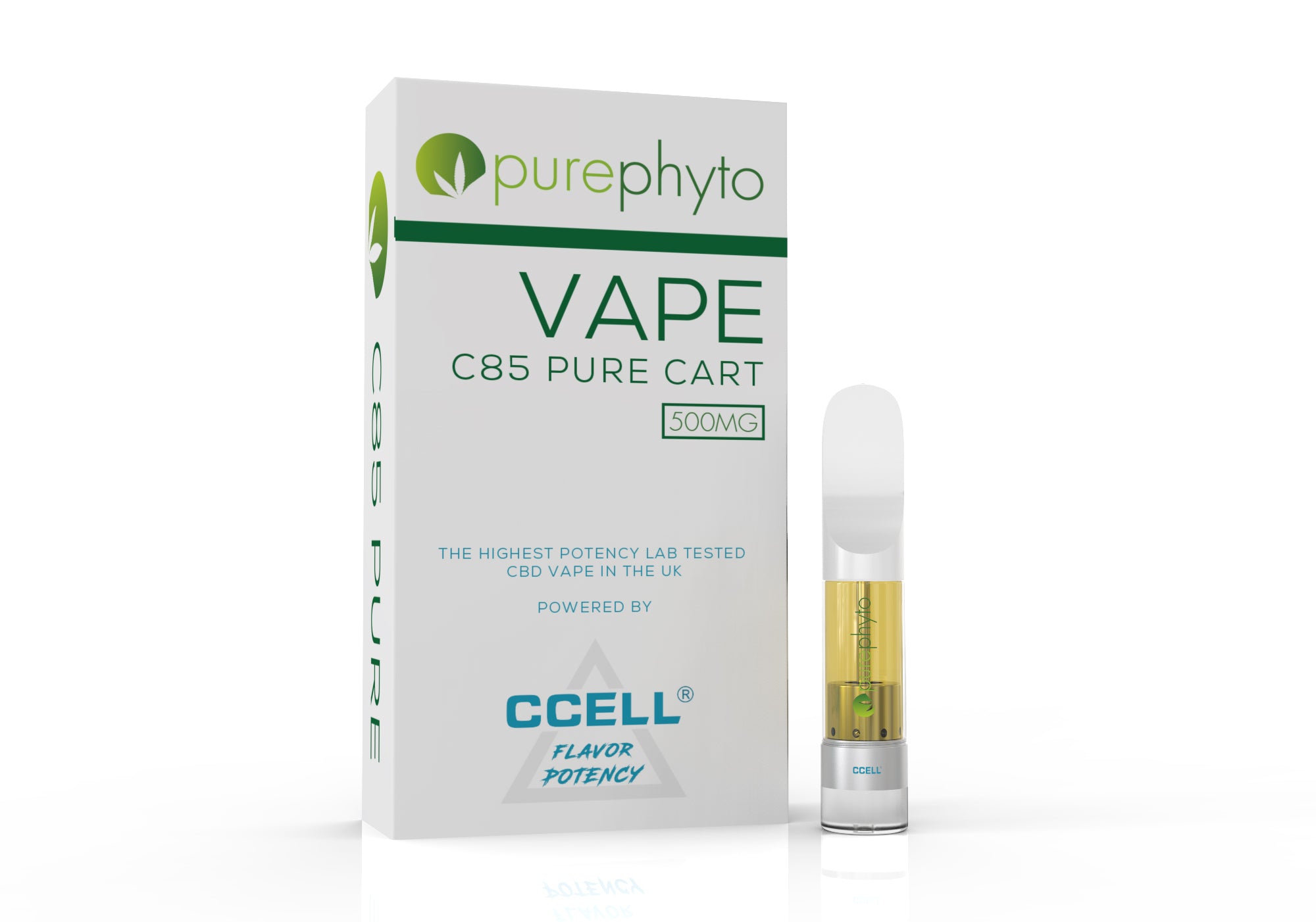 C85 CBD Vape Cart - Pure 500mg Purephyto C85 CBD Vape Cart - Pure 500mg Purephyto